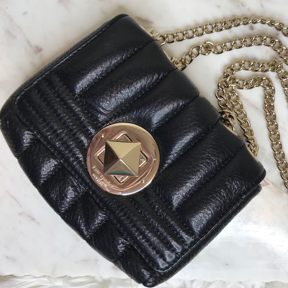 Kate Spade Single Flap Crossbody/Shoulder Black